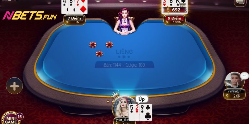 Hướng dẫn đánh game bài Liêng đổi thưởng chi tiết